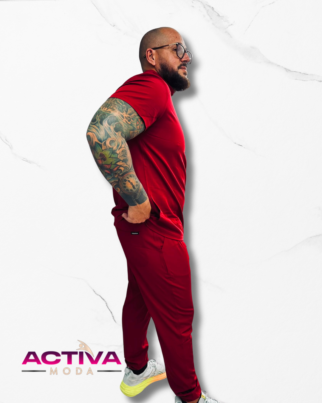 LUNOR - Set de Uniforme con bolsillos - Scrubs de alta Comodidad y Estilo