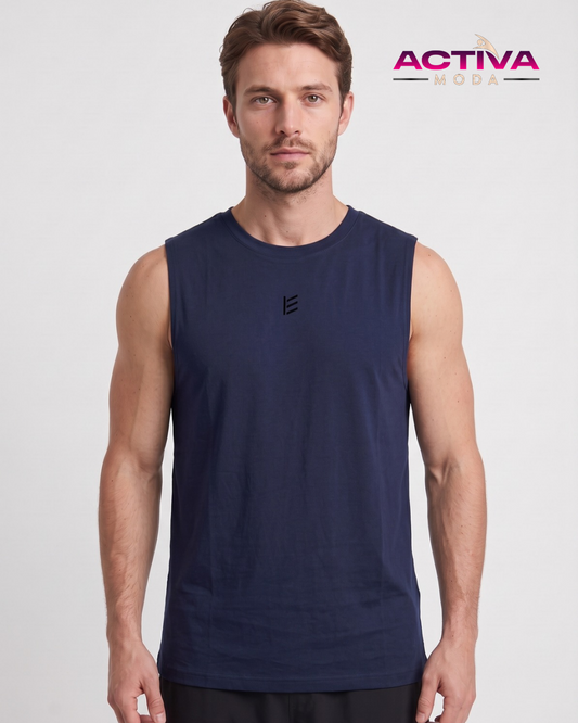 Camiseta Deportiva Sin Mangas Mesis - Tela Dry Fit de Alta Resistencia
