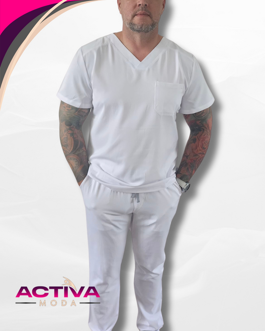 RIVEN - Set de Uniforme con bolsillos - Unisex - Scrubs de alta Comodidad y Estilo