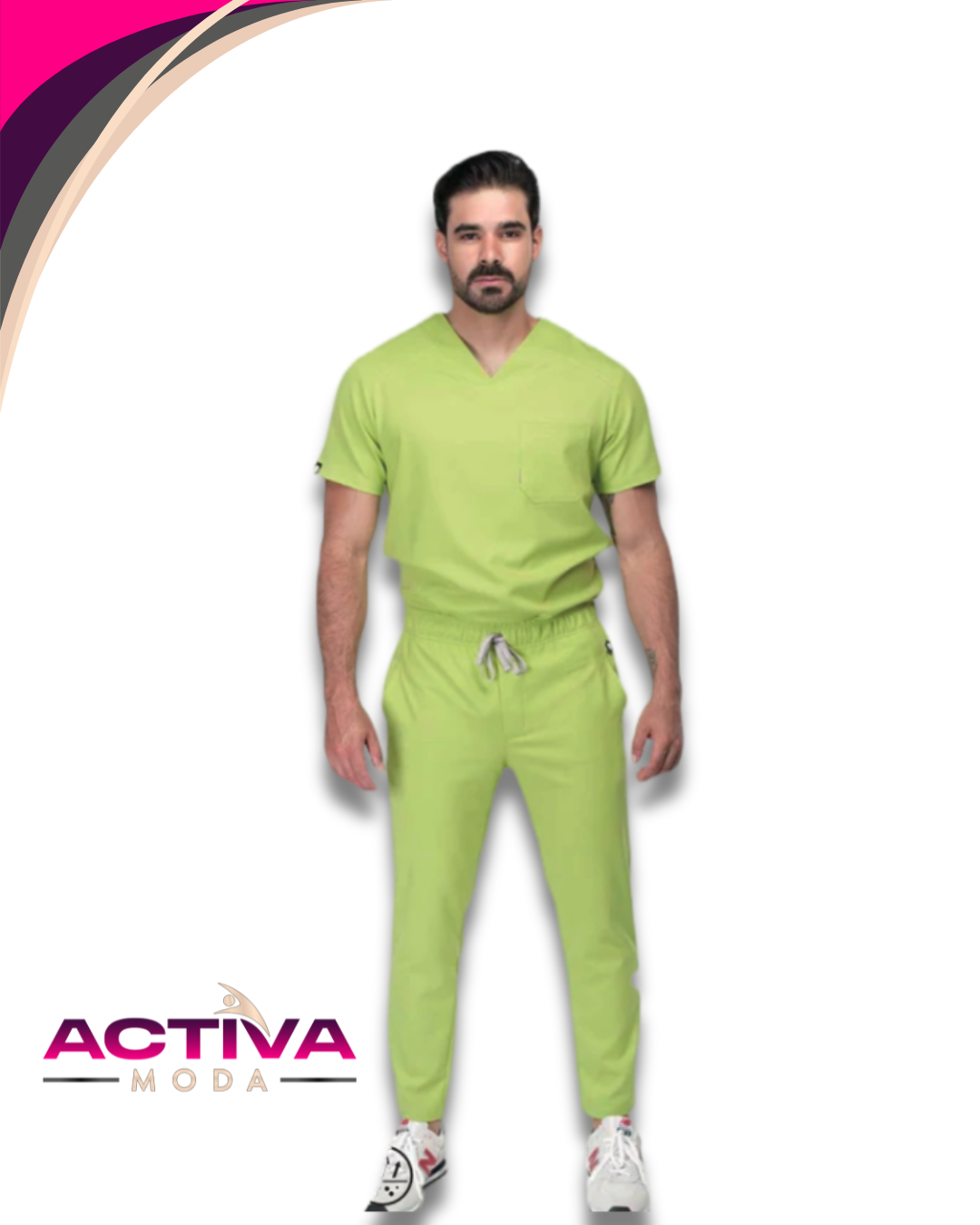 MEDICAL UNIFORM WHITE/ UNIFORME MEDICO BLANCO