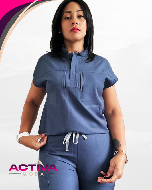 VITA  - Set de Uniforme para mujeres sin bolsillos -  Scrubs de alta Comodidad y Estilo
