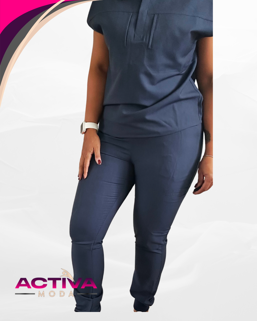 VITA  - Set de Uniforme para mujeres sin bolsillos -  Scrubs de alta Comodidad y Estilo