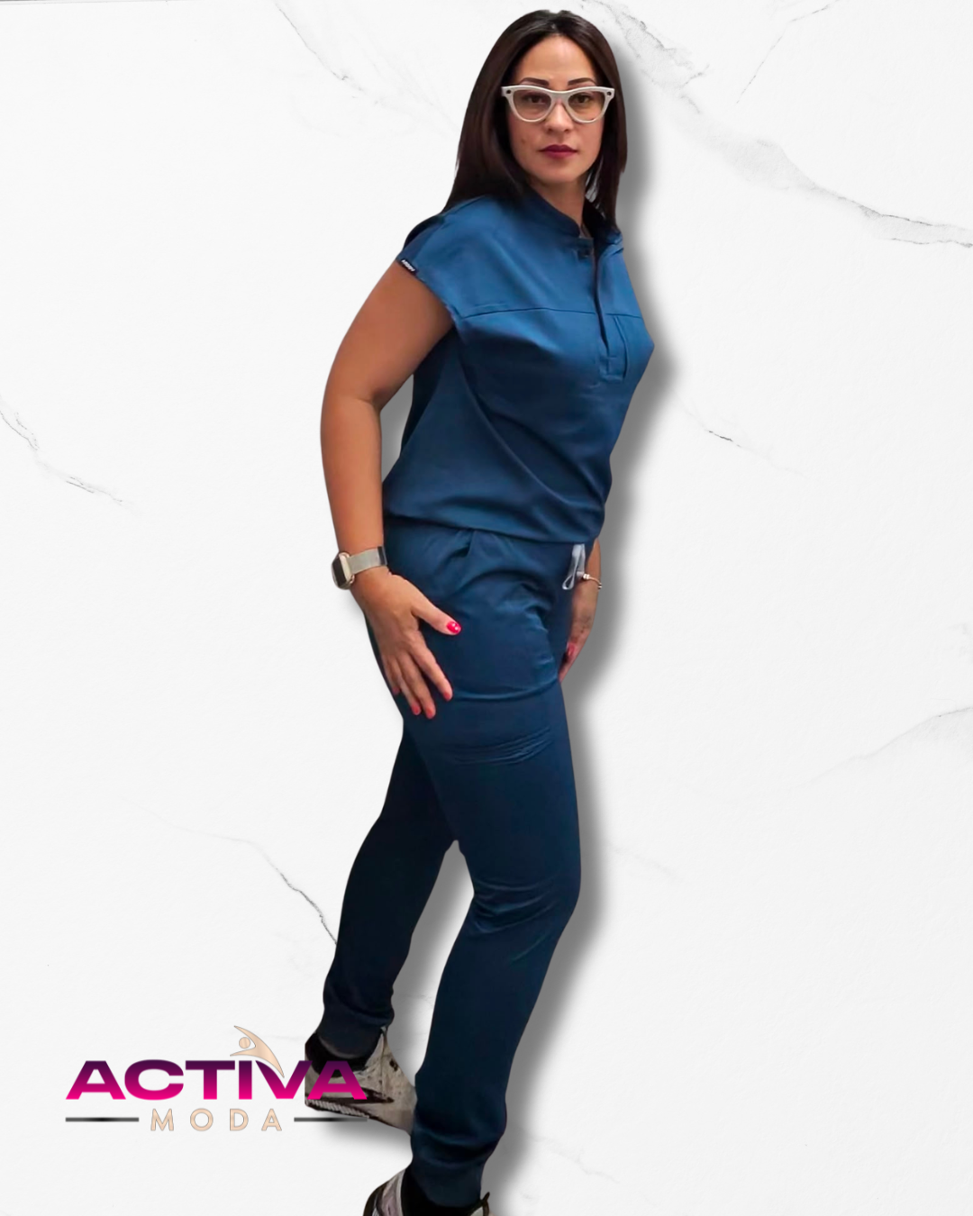 VITA - Set de Uniforme para mujeres sin bolsillos - Scrubs de alta Comodidad y Estilo