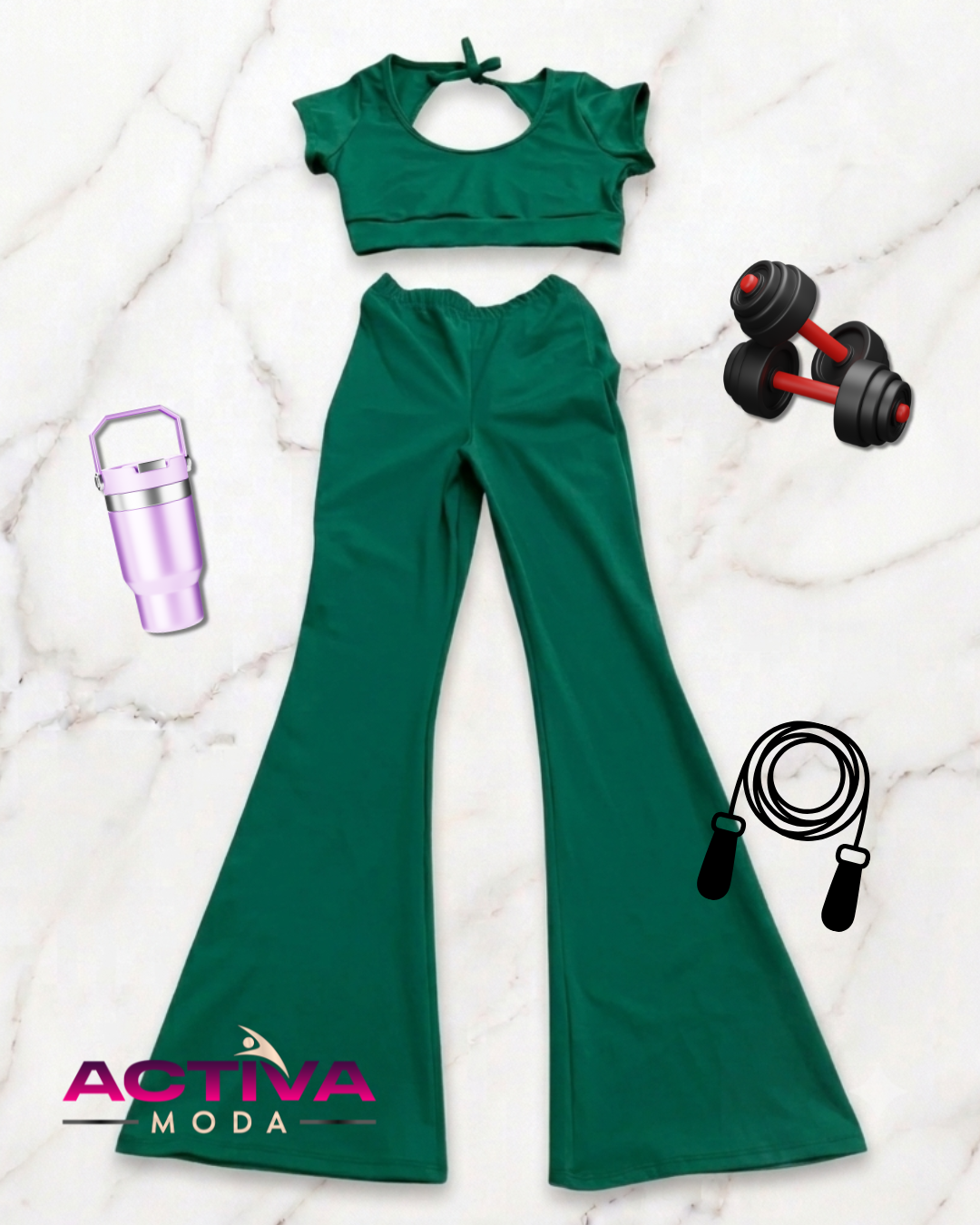 PANTALON ACAMPANADO & TOP