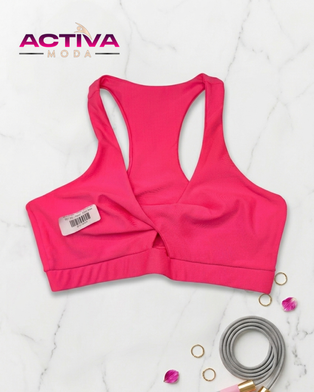 Top Gaia Rosado - One Size - Pink Sport Bra's