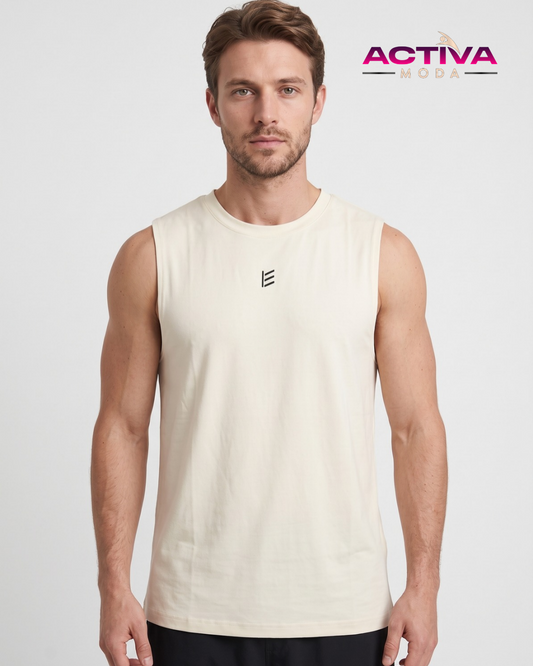Camiseta Deportiva Sin Mangas Mesis - Tela Dry Fit de Alta Resistencia