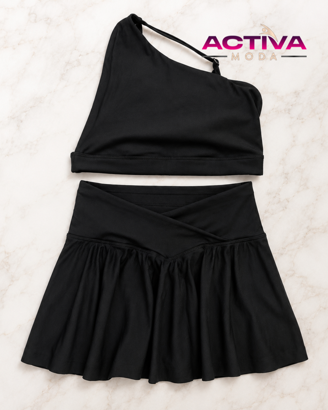 Set Deportivo Top y Falda