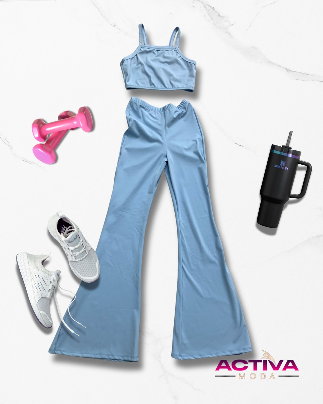 PANTALON ACAMPANADO & TOP