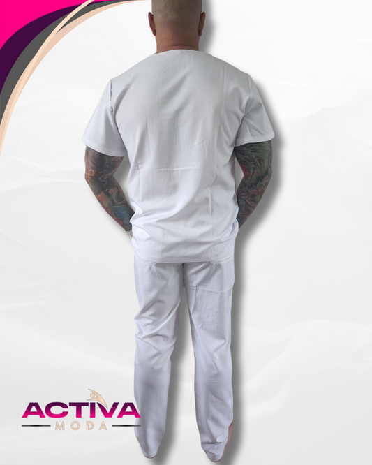 RIVEN - Set de Uniforme con bolsillos - Unisex - Scrubs de alta Comodidad y Estilo