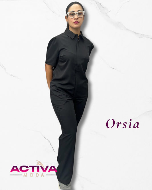 ORSIA - Set de Uniforme para mujeres con bolsillos -  Scrubs de alta Comodidad y Estilo